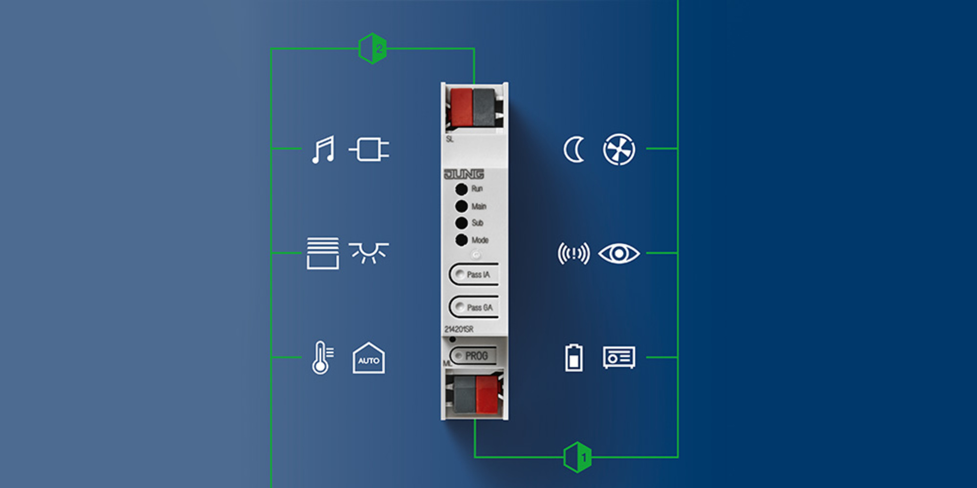 KNX Bereichs- und Linienkoppler bei Christian Mühlberger Elektrotechnik GmbH in Beilngries-Grampersdorf